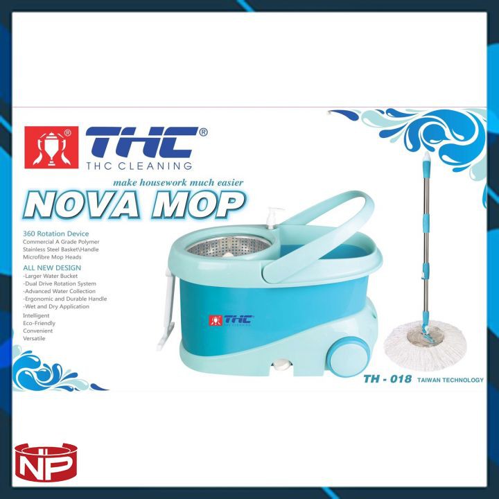Bộ lau nhà thông minh 360 Nova Mop cao cấp