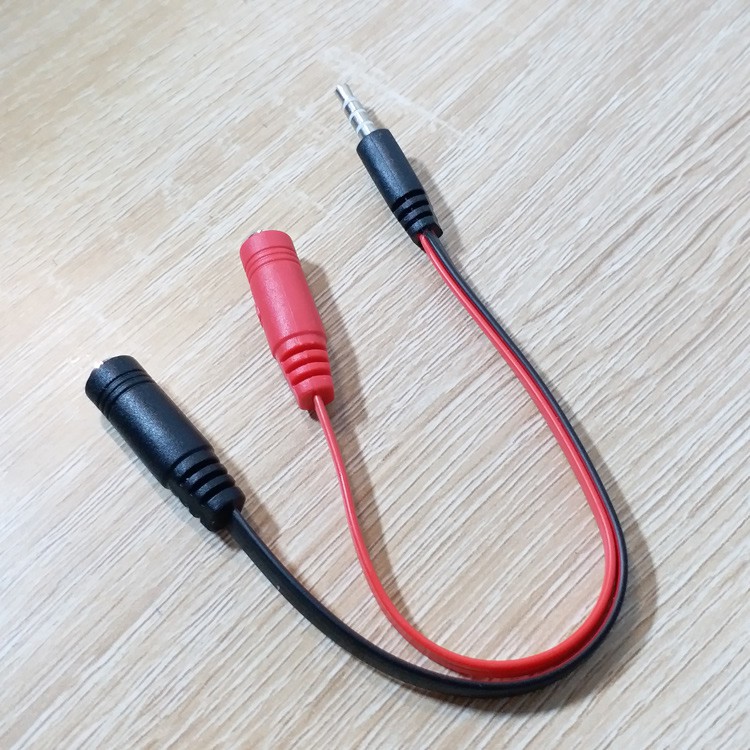 Cable cáp chia ra nghe và nói dùng cho laptop
