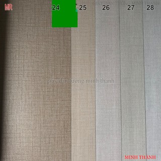 giấy dán tường vân vải trơn một mầu ,giấy lụa không keo ,khổ 53cm,dán phòng khách ,phòng ngủ