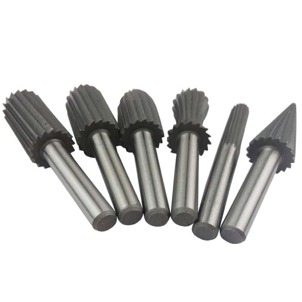 6 mũi mài bằng thép Tungsten 6mm