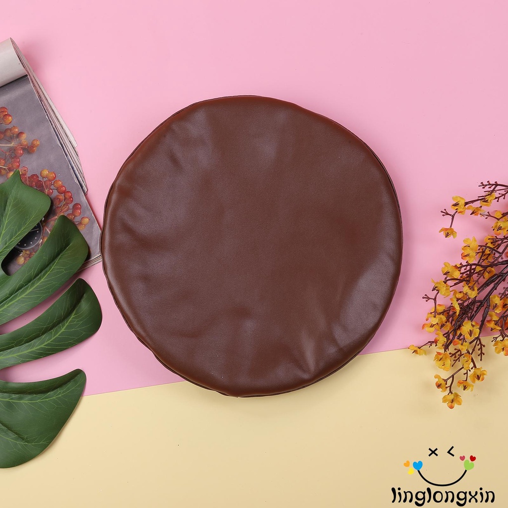 Mũ beret da mỏng tròn phối dây rút thời trang xuân thu cho nữ