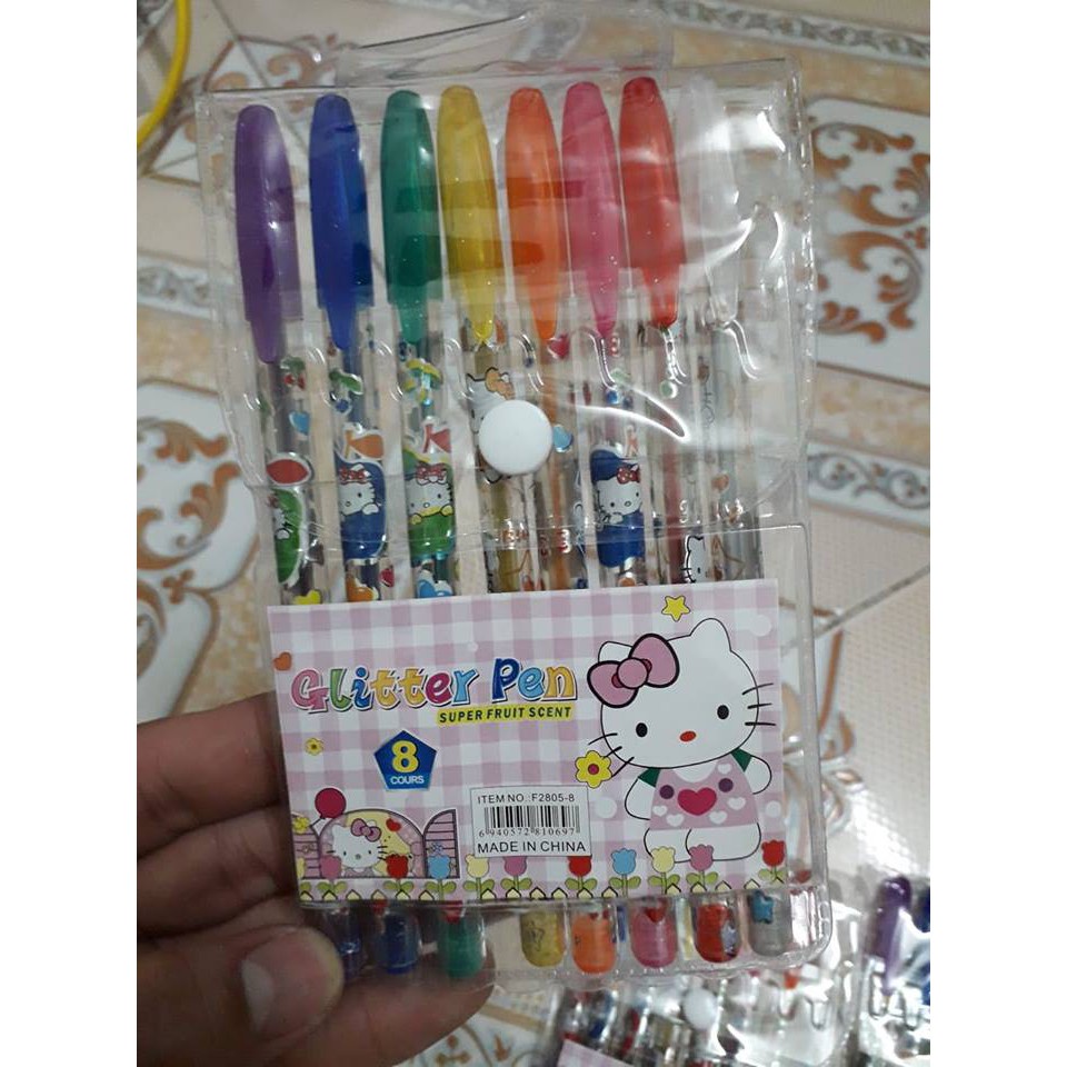 Bút nhũ 8 màu,Bút Viết Thiệp Mời