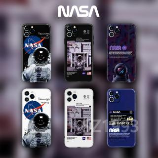 Ốp điện thoại mềm IMD họa tiết Phi hành gia Nasa dành cho IPhone 11 Pro Max X XS XR XSMax 8 7 6 Plus SE 2020