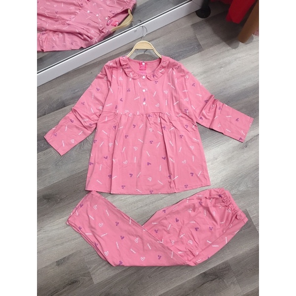 Bộ pink bầu &amp; sau sinh cotton loại 1 có khoá kéo cho be ti 65-85kg