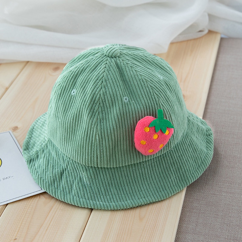 Mũ vành tròn cho bé hình trái cây siêu xinh siêu dễ thương cho bé trai bé gái 1- 4 tuổi