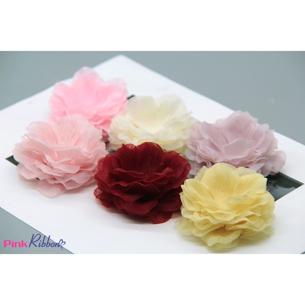 TÚI 10 CÁNH  VÀ TÚI 50 CÁNH- Cánh hoa voan 2 lớp 6.5cm
