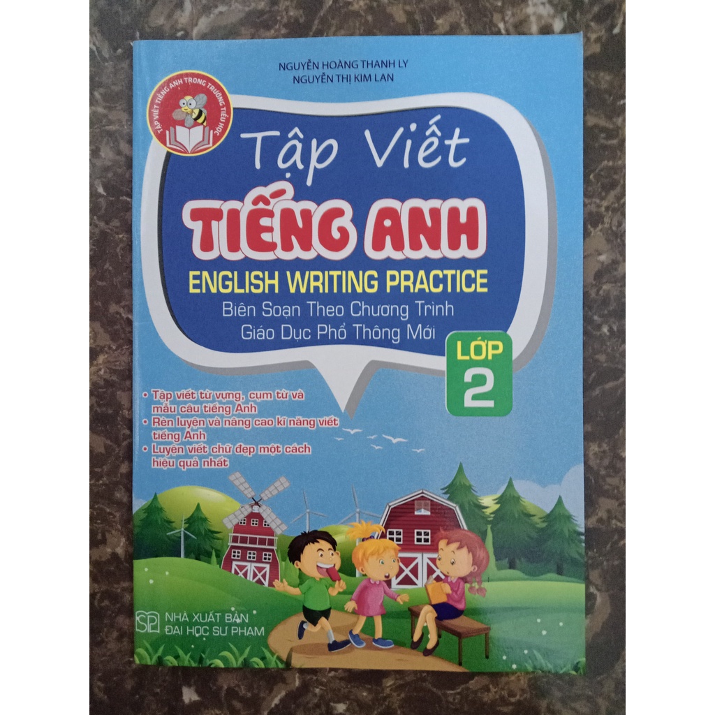 Sách Tập Viết Tiếng Anh Lớp 2 (Theo Chương Trình Giáo Dục Phổ Thông Mới)