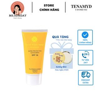 Kem chống nắng dịu da, chiết xuất nha đam - Tenamyd -  ULTRA PROTECTIVE SUNSCREEN SPF 36