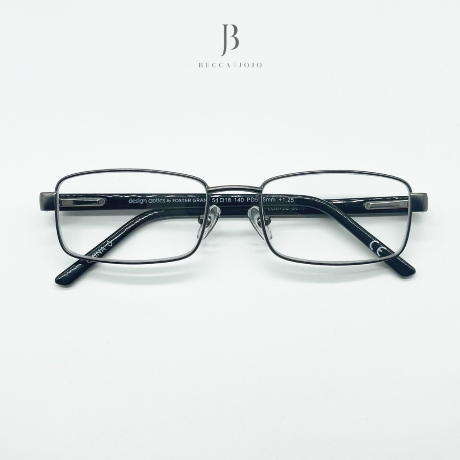 Mắt kính cận lọc ánh sáng xanh cao cấp 1.25 - 1.5 độ, kính cận thời trang nam nữ Becca & JoJo