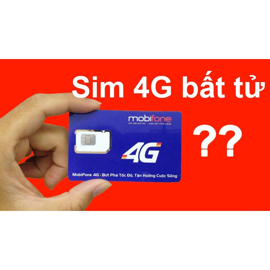 sim 4G  mobifone 150GB/th