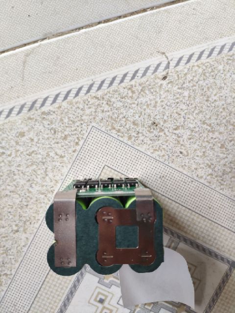 Khối pin 3S 4Ah 12,6V 6 cell lishen, mạch 3S30A