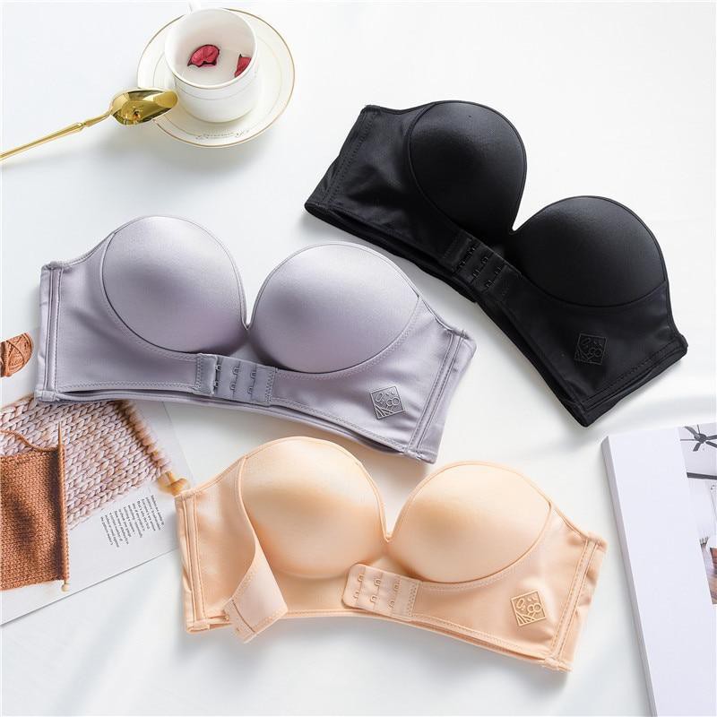 Áo Lót Cài Trước Nâng Ngực Không Gọng Đệm Dày - AL8 - LM