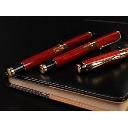 (MIỄN PHÍ KHẮC TÊN) Bút ký Doanh nhân  John Henry 41 Royal, ngòi 0.5 mm, mực mịn, mượt đều ở mọi góc nghiêng