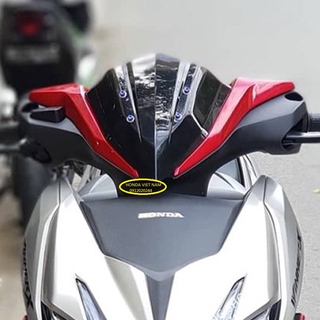 Mão Chắn Gió Winner X Kiểu Vario Lớn - KIRU VARIO ( Có sẵn lỗ ốc & keo ) Hàng Cty Cao Cấp S - STN