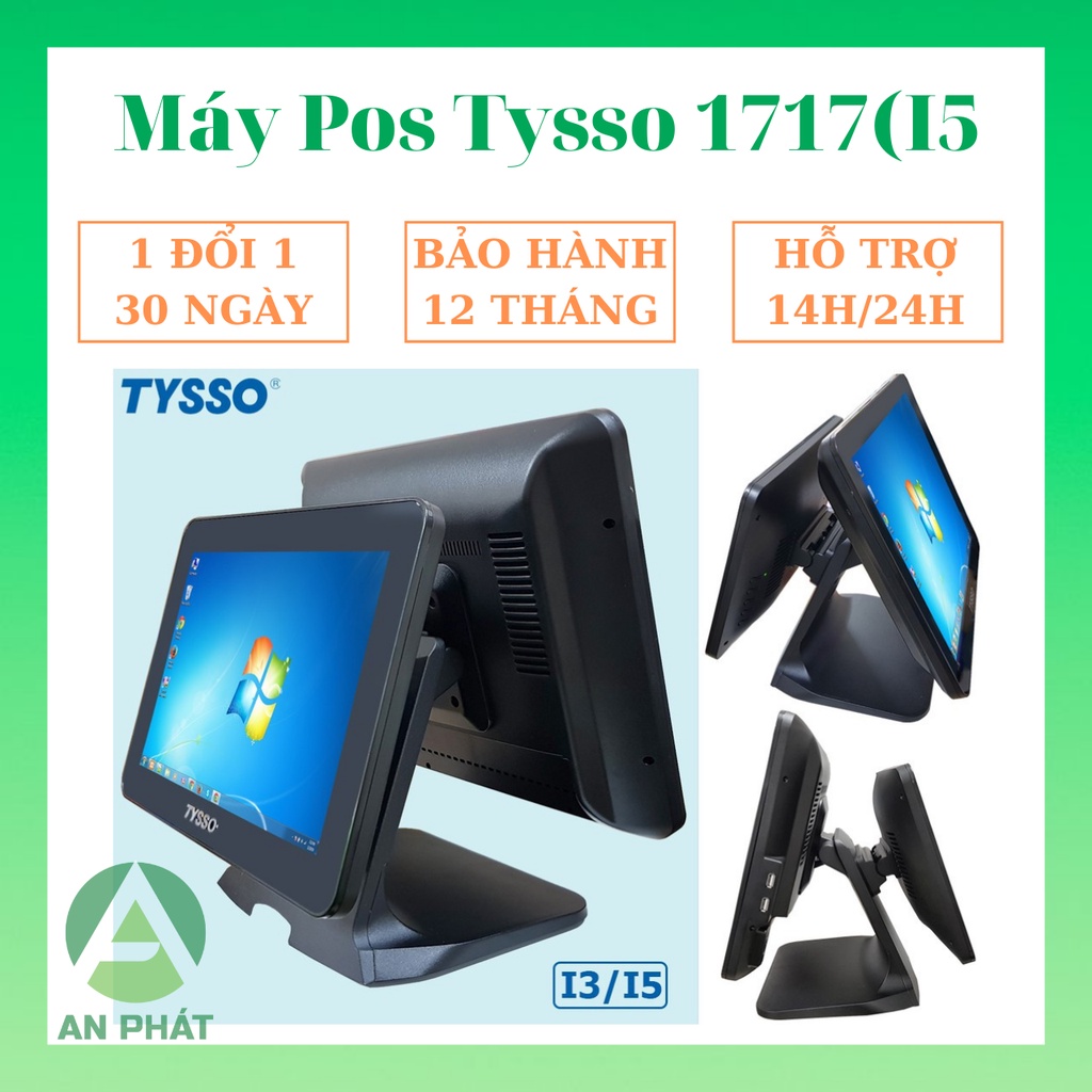 Máy Pos Tysso 1717(I5) màn hình 15 inch