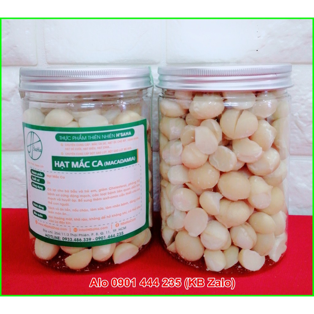 NHÂN MẮC CA NHẬP KHẨU ÚC ĐÃ TÁCH VỎ 300G
