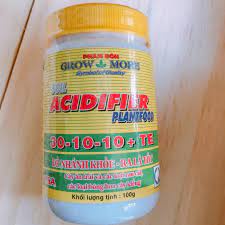 Phân bón lá 30-10-10 +TE hũ 100gr chyên cho hoa lan, cây cảnh  ( nảy chồi, xanh lá, mập cọng, dài thân)