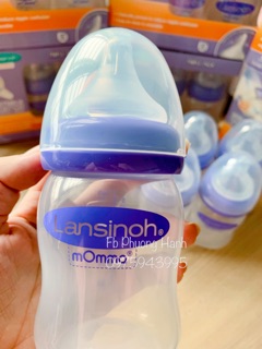 Bình ti Lansinoh Momom (160ml)