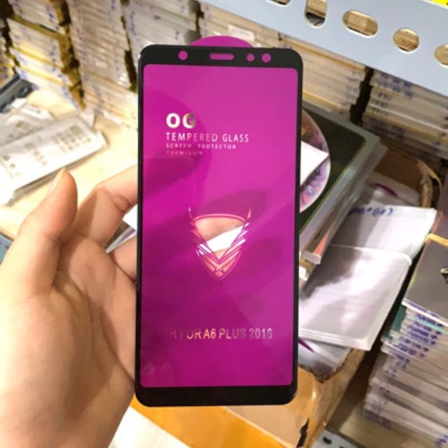 Dán Full màn OG cho A6 Plus 2018 - Siêu xịn-Khoan không thủng
