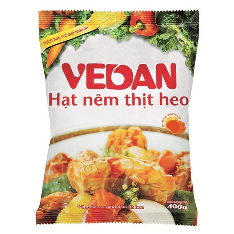 Hạt nêm thịt heo VEDAN 400g-Chính hãng-Date mới