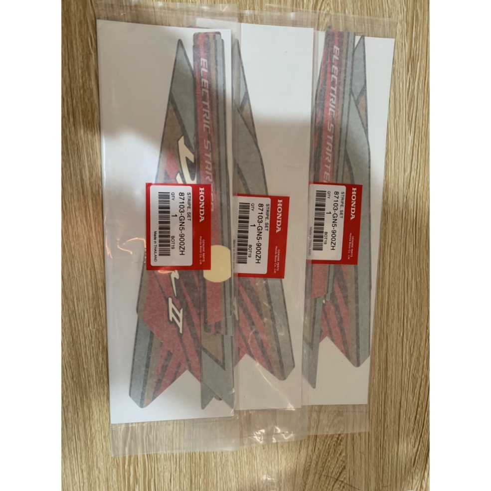 Tem Xe Dream Thái Xịn Full bộ