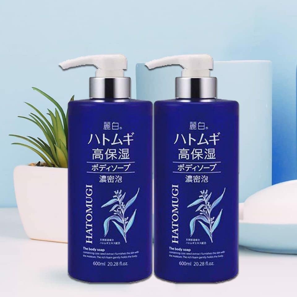 Sữa Tắm Dưỡng Ẩm Trắng Da Hạt Ý Dĩ Hatomugi The Body Soap | BigBuy360 - bigbuy360.vn