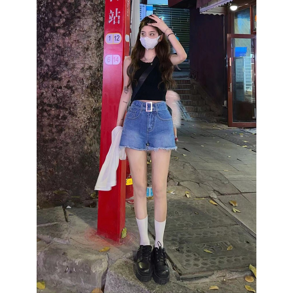 Blackpink Rose Áo Dệt Kim Sát Nách Dáng Ngắn In Chữ Phong Cách retro Hàn Quốc Quyến Rũ Cho Nữ