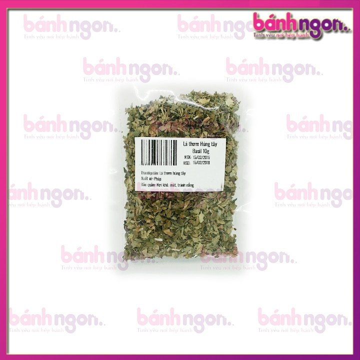 Lá Thơm Khô Basil Gói 10gr