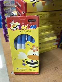 Hộp 10 bút dạ kim Bee Bee FL04