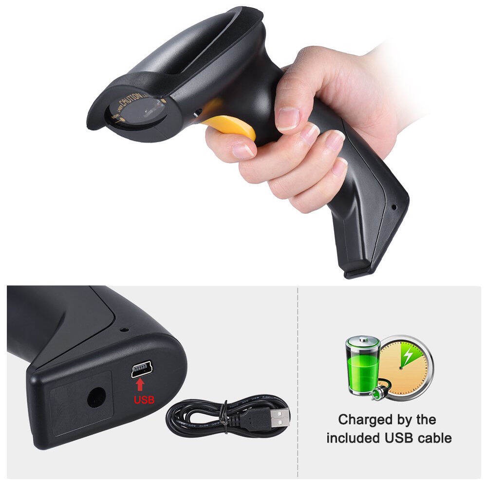 Máy Bắn Mã Vạch Không Dây Cao Cấp. Công Nghệ Laser Tiên Tiến Nhanh Chóng - Hiệu Quả - Chính xác - Tiết Kiệm. BH 12 Tháng