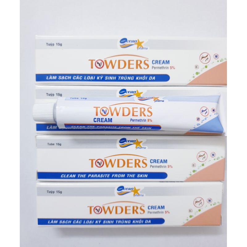 Kem bôi ghẻ Towders cream Permethrin