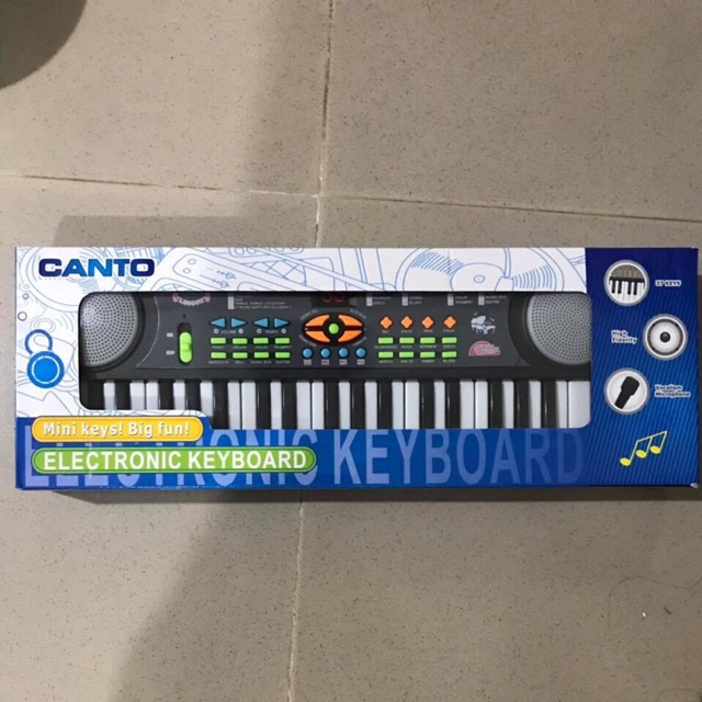 Đàn Organ điện tử mini Canto 37 phím cho trẻ em