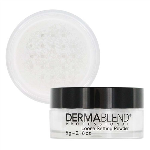 Phấn phủ kiềm dầu che khuyết điểm Dermablend Professional Loose Setting/ Banana Powder