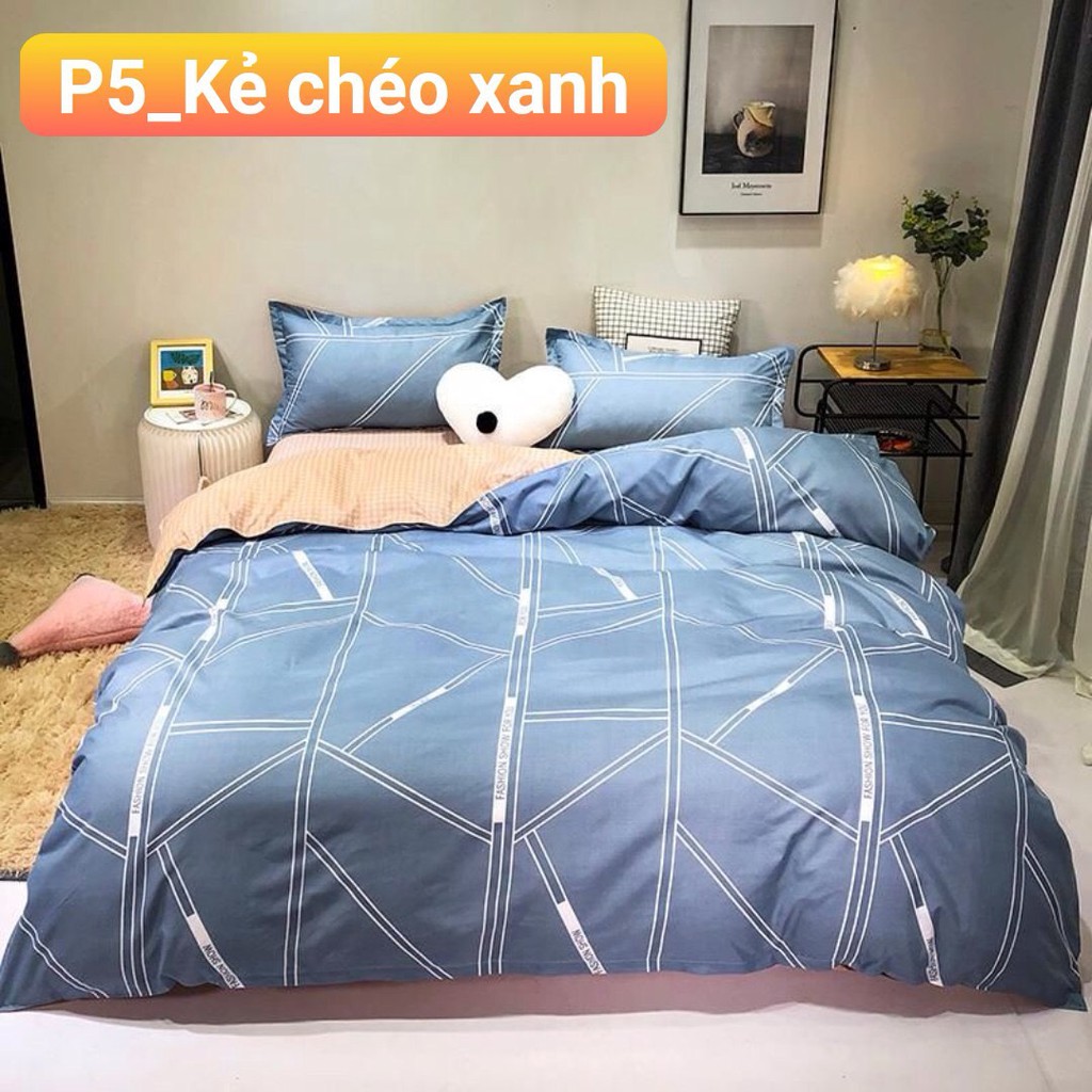 (Hàng mới)Chăn Ga Gối Coton poly hàng nhập khẩu cao cấp