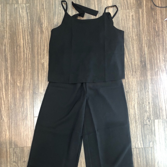 Set đen dây buộc lưng