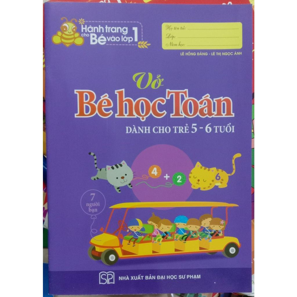 Sách - Hành trang cho bé vào lớp 1-Vở bé học toán