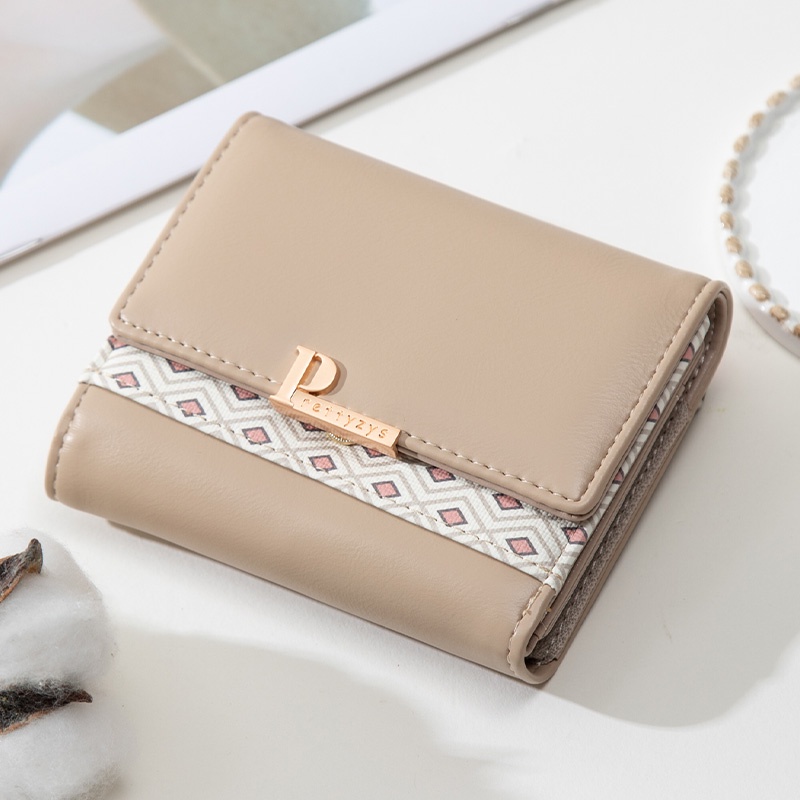 Ví Nữ Ngắn Da PU Thời Trang