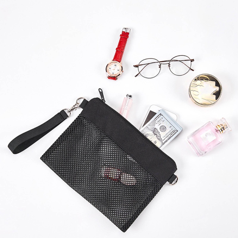 Túi Lưới Đeo Chéo Vai Màu Đen