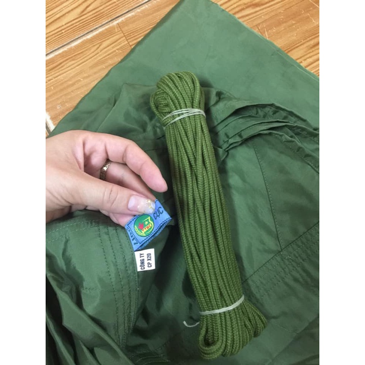 Võng dù xanh và cuộn dây 16m | BigBuy360 - bigbuy360.vn