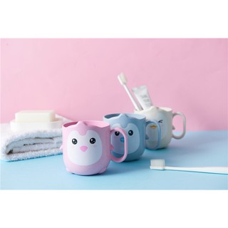 Ly cốc lúa mì hình chim cánh cụt cakeshop hcm