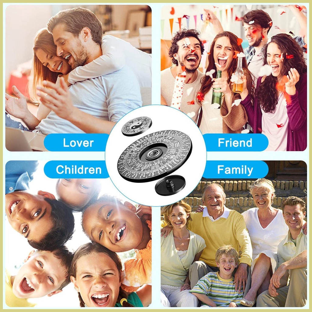 Con Quay Đồ Chơi Spinner BằNg Kim LoạI, GiúP GiảM Stress