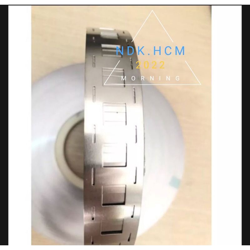 Kẽm đôi hàn cell pin loại 0.15 x 25 mm 1m kẽm hàn đôi