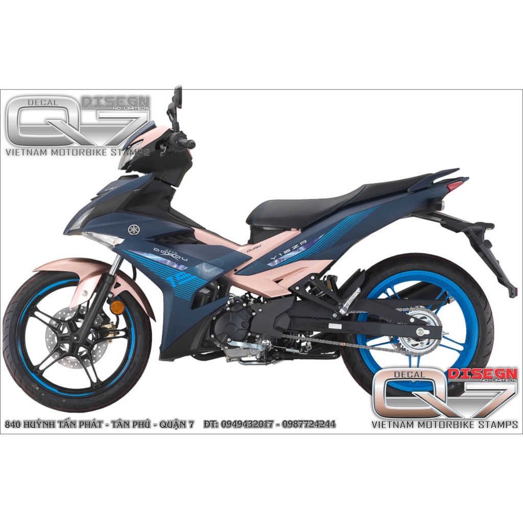 Tem Rời EXCITER 150 ZIN 2019 XANH ĐỒNG