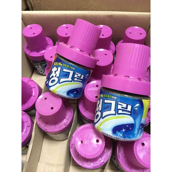 Chai thả bồn cầu hương hoa hàn quốc tiện dụng