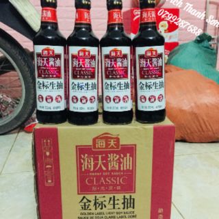 [ĐẶC SẢN] CHAI XÌ DẦU HẢI THIÊN 500ml