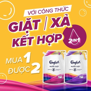 Nước giặt Dưỡng Vải Comfort Túi Lớn