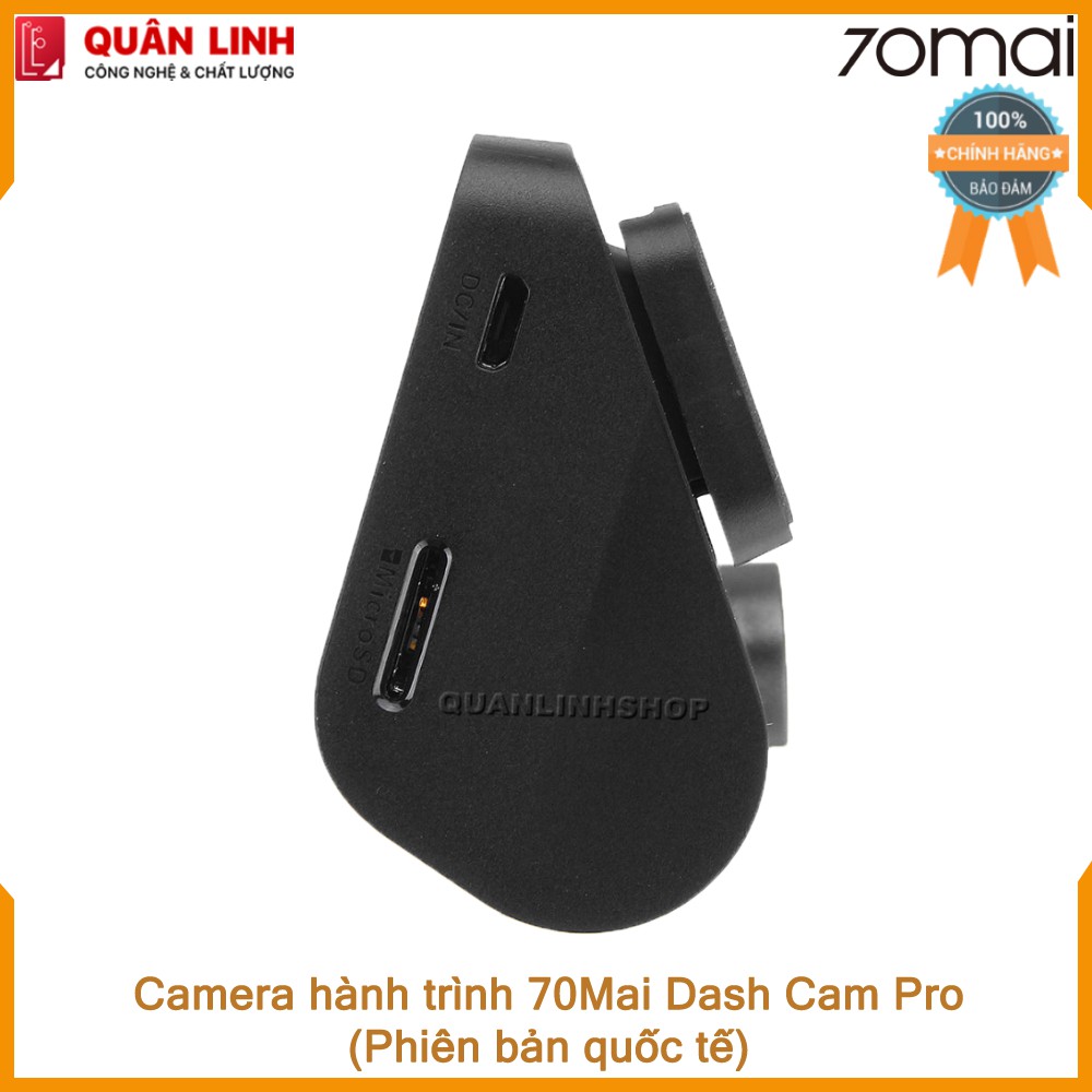 Camera hành trình 70mai Dash Camera Pro - phiên bản Quốc tế kèm thẻ 128GB | BigBuy360 - bigbuy360.vn