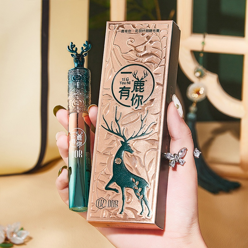 Mascara Đầu Cọ Siêu Mảnh Trang Điểm Kháng Nước Lâu Trôi Và Chống Mồ Hôi Phong Cách Trung Hoa
