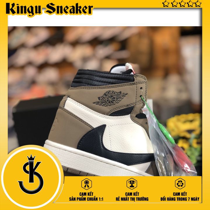 Jordan Air 1 - Nâu Đất 1:1 🟡 [HÀNG CHUẨN 1:1 + FULL BOX] 🟡 Giày Nam Cổ Cao Bản Chuẩn 1:1 Cao Cấp | BigBuy360 - bigbuy360.vn