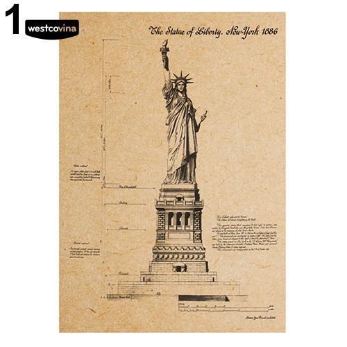 Đề can dán tường hình giấy viết kiểu cũ